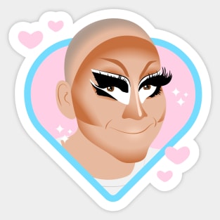 Bald Trixie Sticker